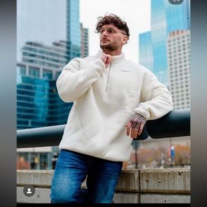 Black Youngla Comfy Quarter zip